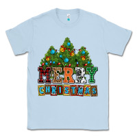 Merry Christmas With Christmas Trees Classic Tee | Teevron