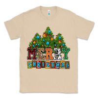 Mushroom merry christmas with christmas trees Classic Tee - AdoDesignShop