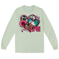 Matcha lpn licensed practical nurse hearts Long Sleeve Tee - Jasminsmagicworld