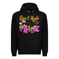 Black don't hide your pride Premium Hoodie - Artiststas