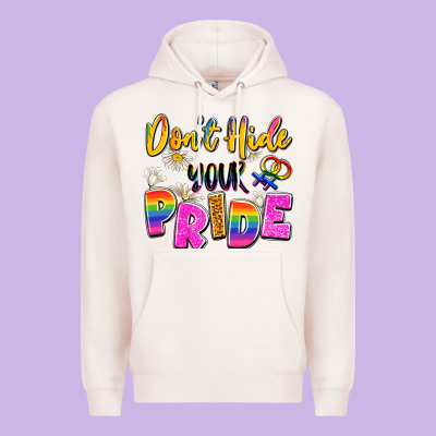 Don't Hide Your Pride Premium Hoodie Designed By Artiststas