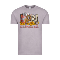 Vintage Zinc lpn licensed practical nurse Vintage Tee - FaDigitalArtStudio