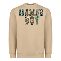 Mushroom Western Mama's Boy Heavyweight Sweatshirt - CowhideDigitalArt