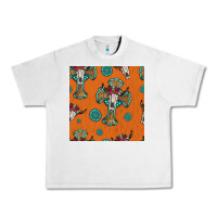 Lunar Rock western cross and bull skull seamless pattern Urban Heavy Tee - HRA Design Shop