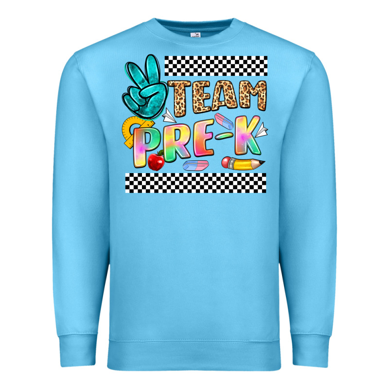 Team Pre K Premium Sweatshirt by NancyCooperArtShop | Teevron