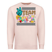 Pale Pink team pre k Premium Sweatshirt - NancyCooperArtShop