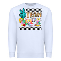 White team pre k Premium Sweatshirt - NancyCooperArtShop