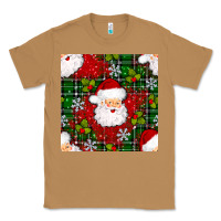 Toasted Coconut Christmas Santa Claus Seamless Pattern Classic Tee - BundleAndBundleShop