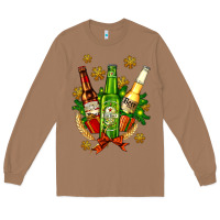 Toasted Coconut beer bottle party set for christmas Long Sleeve Tee - AdoDesignShop