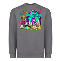 Storm Easter Farm Animal Easter Day Heavyweight Sweatshirt - Neo Western
