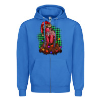 True Royal christmas rooster Zipper Hoodie - BarkalooDesign