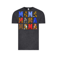 Vintage Black mama american flag 4th of july Vintage Tee - HRA Design Shop