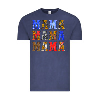 Vintage Denim mama american flag 4th of july Vintage Tee - HRA Design Shop