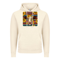 Vintage Artic serape hereford coaster Vintage Hoodie - JahusDesignShop