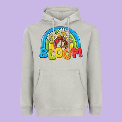 Bloom Heavyweight Hoodie Designed By Nancycooperartshop