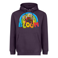 Plum bloom Heavyweight Hoodie - NancyCooperArtShop