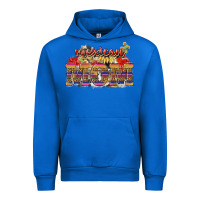 Cobalt Mexican Mom Urban Hoodie - NancyCooperArtShop