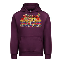 Mauve Wine Mexican Mom Urban Hoodie - NancyCooperArtShop