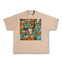 Burro western bull skull seamless pattern Urban Heavy Tee - HRA Design Shop