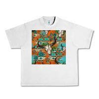 Lunar Rock western bull skull seamless pattern Urban Heavy Tee - HRA Design Shop