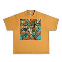 Peanut Butter western bull skull seamless pattern Urban Heavy Tee - HRA Design Shop