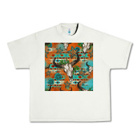 Pistachio western bull skull seamless pattern Urban Heavy Tee - HRA Design Shop