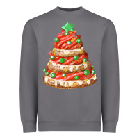 Storm red christmas cookie cake fa element Heavyweight Sweatshirt - FaDigitalArtStudio