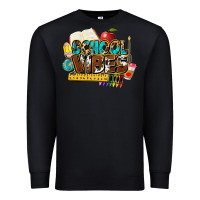 Black school vibes Premium Sweatshirt - NancyCooperArtShop