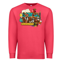 Cardinal school vibes Premium Sweatshirt - NancyCooperArtShop