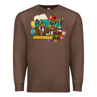 Chestnut school vibes Premium Sweatshirt - NancyCooperArtShop