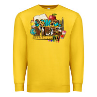 Lemon school vibes Premium Sweatshirt - NancyCooperArtShop