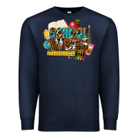 Navy school vibes Premium Sweatshirt - NancyCooperArtShop