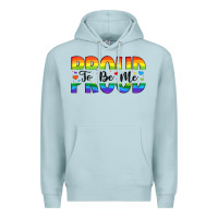 Blue Mist proud to be me Premium Hoodie - Artiststas
