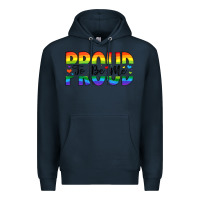 Navy proud to be me Premium Hoodie - Artiststas