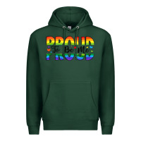 Sports Green proud to be me Premium Hoodie - Artiststas
