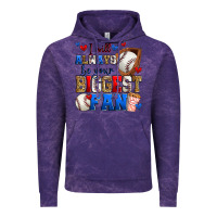 Cloud Purple i will always be your biggest fan baseball Vintage Hoodie - Zillion Design Studio