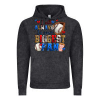 Vintage Black i will always be your biggest fan baseball Vintage Hoodie - Zillion Design Studio