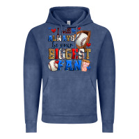 Vintage Denim i will always be your biggest fan baseball Vintage Hoodie - Zillion Design Studio