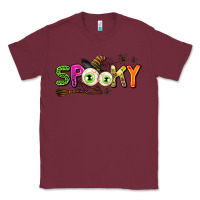 Burgundy spooky Classic Tee - AdoDesignShop