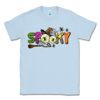Dusty Blue spooky Classic Tee - AdoDesignShop