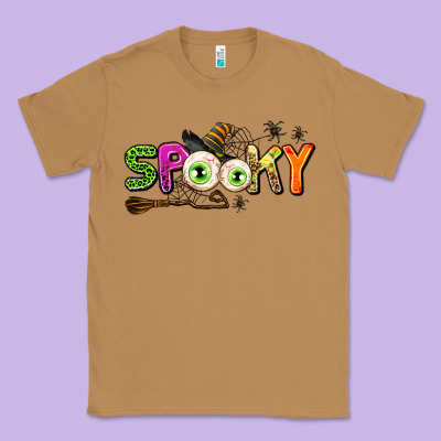 Spooky Classic Tee Designed By Adodesignshop