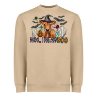 Moo I Mean Boo Heavyweight Sweatshirt | Teevron