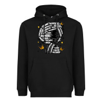 Black black woman quotes Heavyweight Hoodie - MaliasSmallBusiness