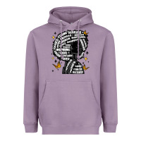 Lavender black woman quotes Heavyweight Hoodie - MaliasSmallBusiness