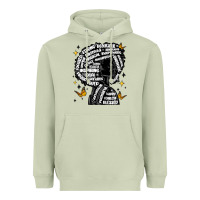 Matcha black woman quotes Heavyweight Hoodie - MaliasSmallBusiness