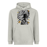 Black Woman Quotes Heavyweight Hoodie | Teevron