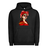 Sugar Skull Girl Urban Hoodie | Teevron
