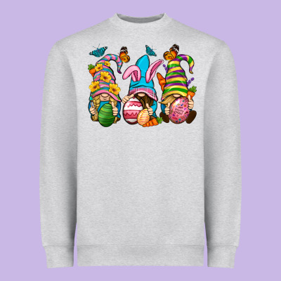 Easter Gnomies Easter Day Heavyweight Sweatshirt Designed By Neo Western