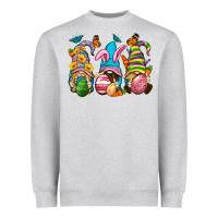Heather Grey Easter gnomies Easter Day Heavyweight Sweatshirt - Neo Western