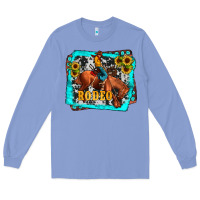 Colony Blue western rodeo Long Sleeve Tee - JahusDesignShop